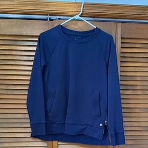 Lilly Pulitzer Luxletic Navy Blue Sweatshirt